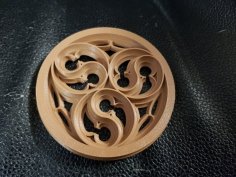 Gothic Rosette – Rosace Gothique 3D Printer Model