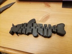 Flexi-Catfish 3D Printer Model