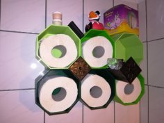 Toilet Paper Shelves 3D Printer Model