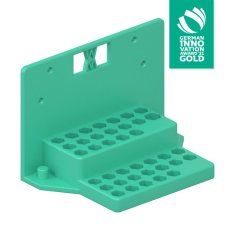 Tool Holder For Power Bits 40pcs With Connectors 003 I For Screws Or Peg Board 3D Printer Model