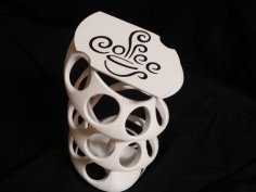 The Kup Twist- Spiral K-cup Holder 3D Printer Model