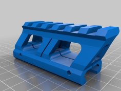 Picatinny Rail Riser 20 Mm 3D Printer Model