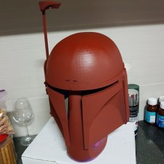 Mandalorian Helmet 3D Printer Model