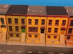 Urban Building 18 – Town House (z-scale) 3D Printer Model