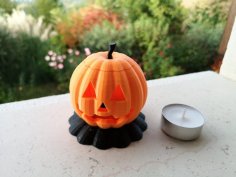 HalloWeen Pumpkin 3D Printer Model