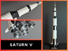 Saturn 5 3D Printer Model