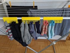 Sock Clips For Drying Rack 3D Printer Model