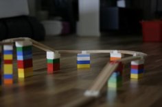 Brio Wooden Train Bridge Supports 3D Printer Model