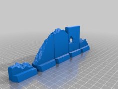 Bremer Wall For 28mm Gaming 3D Printer Model