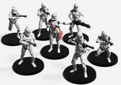 Star Wars Army Men – Republic Core 3D Printer Model