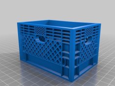 Milk Crate 3D Printer Model