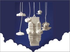 The Impossible Castle (Ornamental Mobile) 3D Printer Model