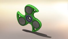 Nickle Spinner Fidget 3D Printer Model