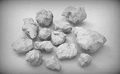 Rocks For Wargaming (collection Of 18 High Res) 3D Printer Model