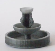 Courtyard Fountain 3D Printer Model