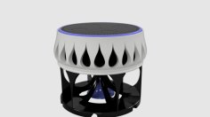 Amazon Echo Dot V2 Acoustic Stand 3D Printer Model