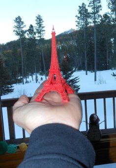 Eiffel Tower 3D Printer Model