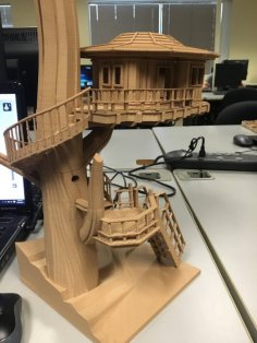 22″ Tree House 3D Printer Model