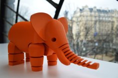 Elephant 3D Printer Model