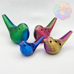 Bird Ocarina 3D Printer Model