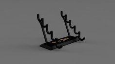 Harry Potter Wand Holder 3D Printer Model