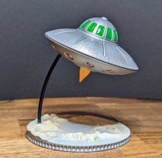 Invasion! The Electric Tea Light UFO 3D Printer Model