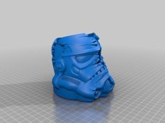 DeathTrooper (Stormtrooper) Pen Holder 3D Printer Model