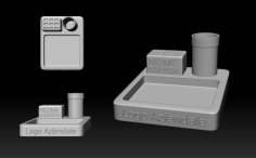 Desk Organizer 3D Printer Model