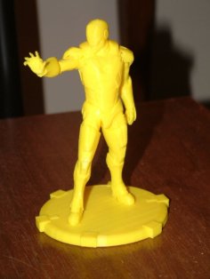 Iron Man Shooting 3D Printer Model