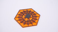 Halloween Drink Coasters 3D Printer Model