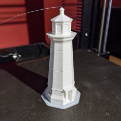 Lighthouse Simplified (without Rail Or Lamp) 3D Printer Model