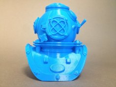 Antique Diver’s Suit 3D Printer Model