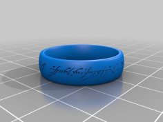 The One Ring 3D Printer Model