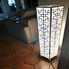 Laser Cut Big Lamp