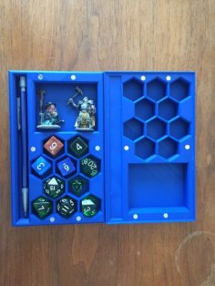 Dice Box + Mini And Pencil Holder 3D Printer Model