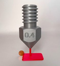 Extra Large Printing Nozzle 3D Printer Model