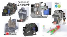 Hypercube Evolution Complete Hotend Assembly 3D Printer Model