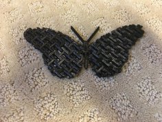 Articulated Chain Mail Butterfly (Remix) 3D Printer Model