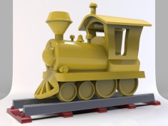 Toy Train 3D Printer Model