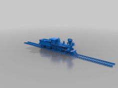 General Steam Locomotive 3D Printer Model