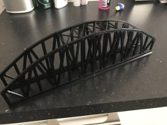 H0 Arch Bridge 3D Printer Model