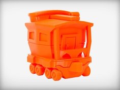 Clever Caboose 3D Printer Model