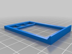 Straight Window 3D Printer Model