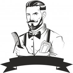 Barber Logo Design Free Vector