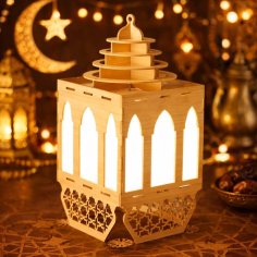 Laser Cut Ramadan Lantern Ramadan Home Decor