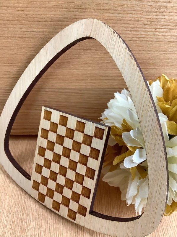 Laser Cut Wooden Air Plant Holder Wall Decor