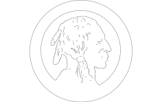 Indian Head dxf File