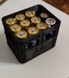 Battery Holder Stackable 3D Printer Model