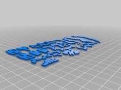 Dino Puzzle 3D Printer Model