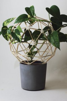 Geodesic Dome Trellis 3D Printer Model